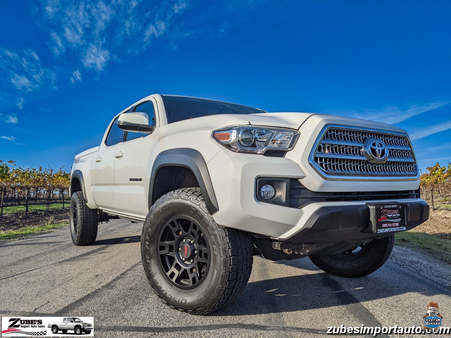 2016 Toyota Tacoma 4×4 SR5 TRD OFF-ROAD E-LOCKER Double Cab Super Long ...